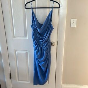 Abercrombie and Fitch asymmetrical cinched dress